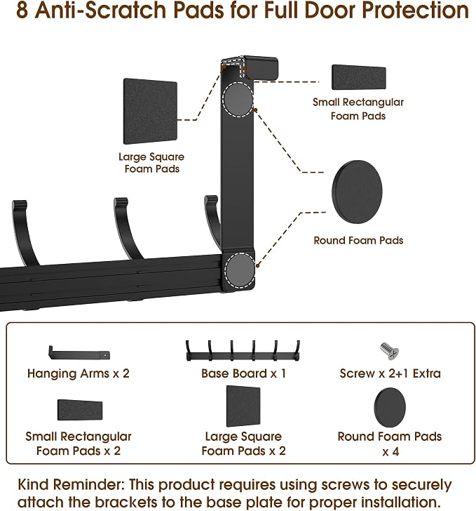 Over The Door Hooks Hanger - Image 5