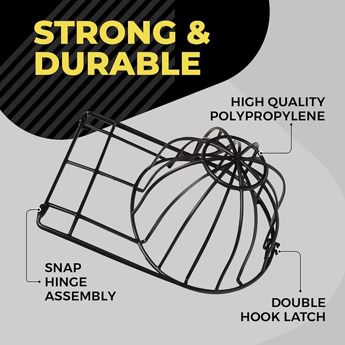 BallcapBuddy Original & Patented 3-Pack Baseball Hat Washer Cage - Image 2