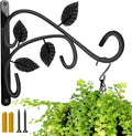 Hanging Plant Bracket, 12 Inch Wall Mount Hanger, Rust-Resistant Metal Plant by Unknown