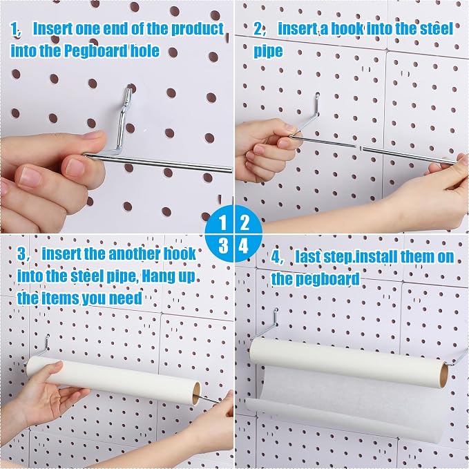 Nuanchu 8 Pcs Paper Towel Holder - Image 5