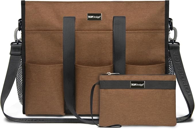 TOPDesign Utility Water Resistant Tote Bag by TOPDesign