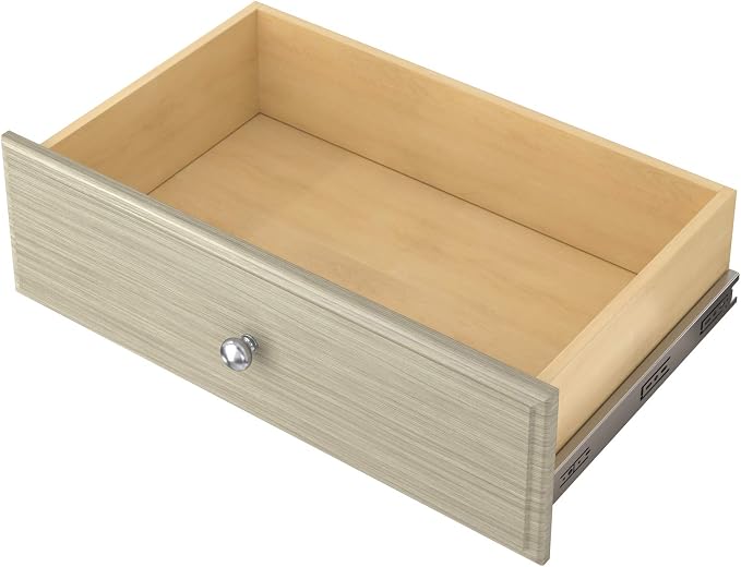 Easy Track Drawer Closet Storage, Weathered Grey by EasyTrack