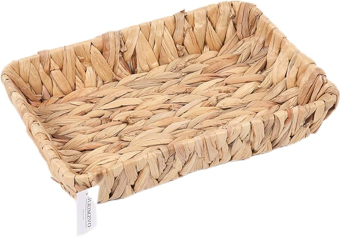 Hand-Woven Large Storage Baskets, Water Hyacinth Wicker Baskets by JLKIMZVOstoragebasket