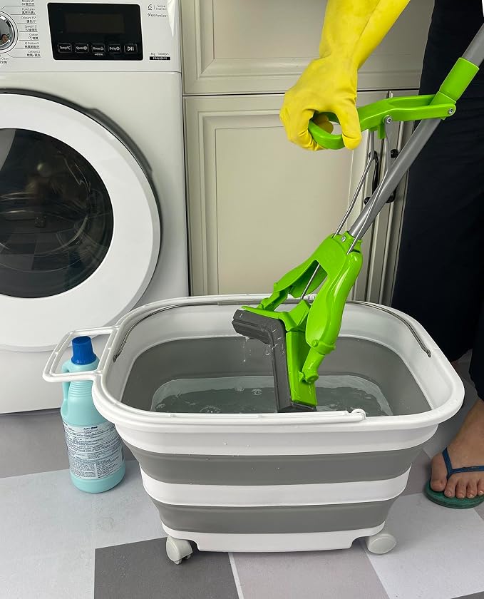 SAMMART 35L Collapsible Plastic Laundry Basket - Image 5