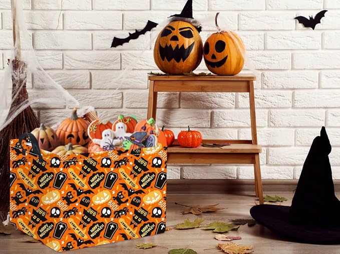 HIYAGON Rectangular Halloween Basket - Image 4