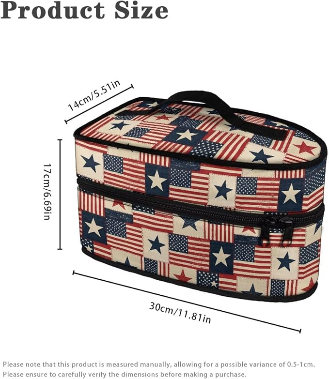 Stars And Stripes Iron Organizer Bag - Image 6