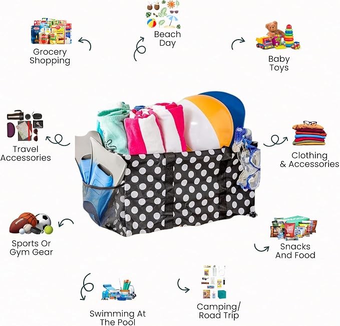 Extra Large Utility Tote Bag - Image 3