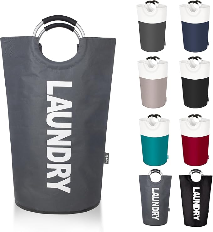 100L Laundry Basket, Collapsible Laundry Hamper by LilyFantasy