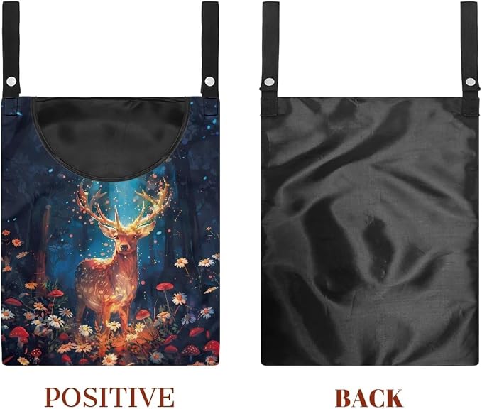 Deer Hanging Clothes Pin Bag - Image 7