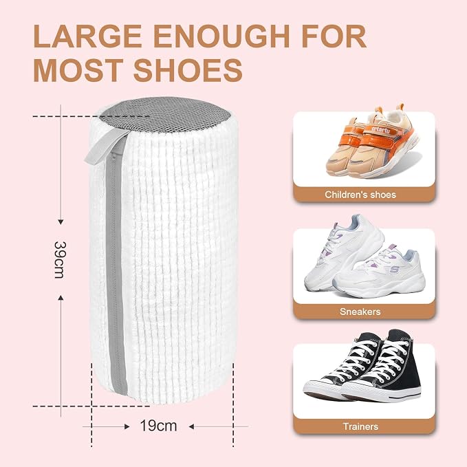 Shoe Washing Machine Bag, Shoe Laundry Bag - Image 3