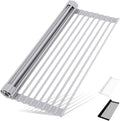 Roll Up Dish Drying Rack Over The Sink Kitchen Roll Up Sink Drying Rack by HANZENMA