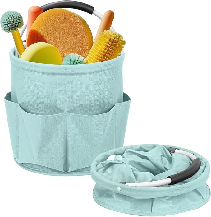 Cleaning Caddy for Cleaning Supplies, 17L Cleaning Supply Caddy by Ashmacdo