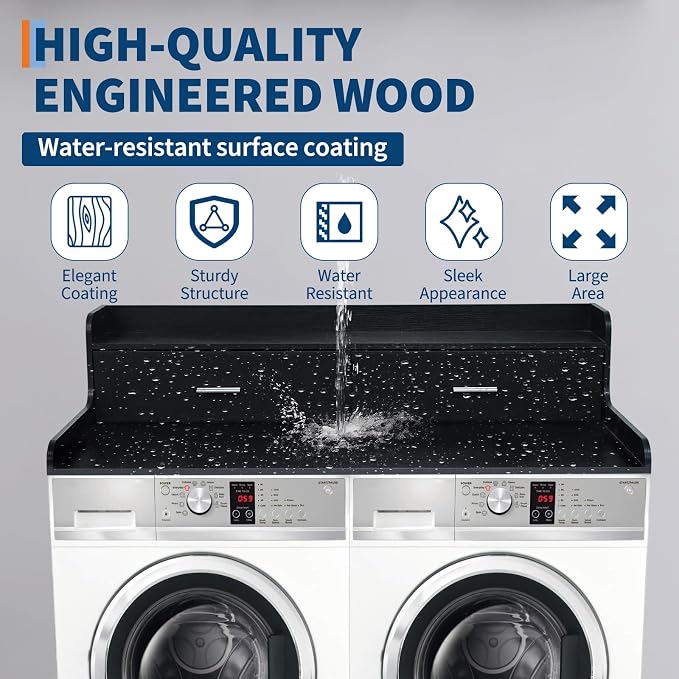 Laundry Countertop for Washer and Dryer - Image 4