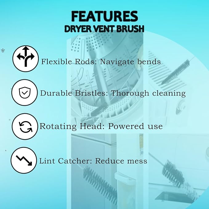 2-Pack Dryer Vent Cleaner Kit - Image 9