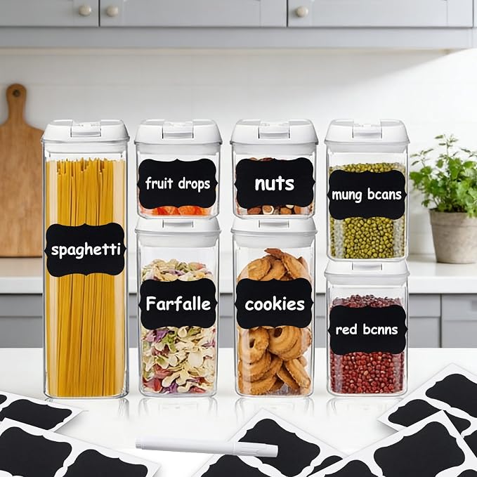 180PCS Chalkboard Labels-3.4" x 2.1" Large Size Reusable Blackboard Stickers - Image 7