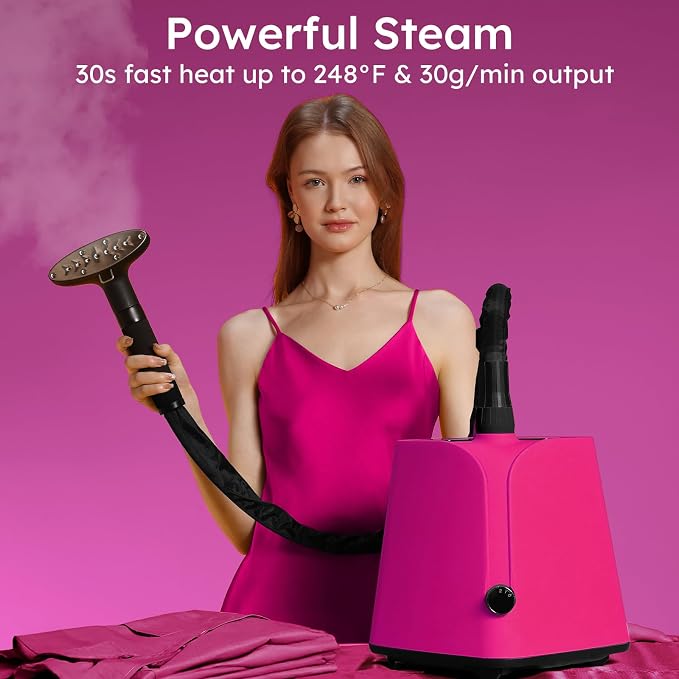 Colorful Standing Garment Steamer - Image 4