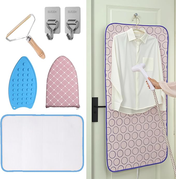 Portable Foldable Ironing Mat for Table Top Iron Pad for Countertop Thick by HomeToDou