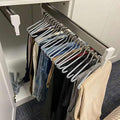 30-80cm Extendable Closet Rod Clothes Drying Rack by Unknown