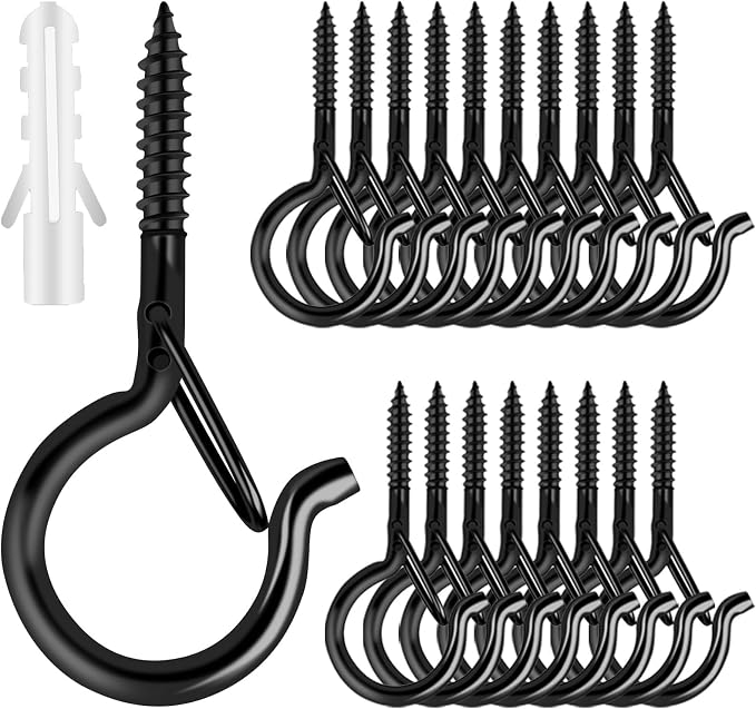 Q Hangers 25 PCS Screw-in Hooks by FSAH