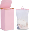 Laundry Hamper with Lid, 110L Large Laundry Basket with Handle and Lid by iEGrow
