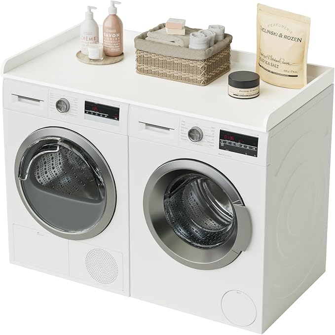 Washer Dryer Countertop, Laundry Room Organization and Storage, 27.6" x 54" by Unknown