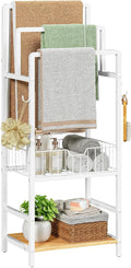 HOOBRO Free Standing Towel Rack, Blanket Rack by HOOBRO