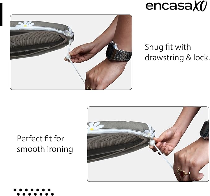 Encasa XO Ironing Board Cover and Pad 54"x18" - Image 4