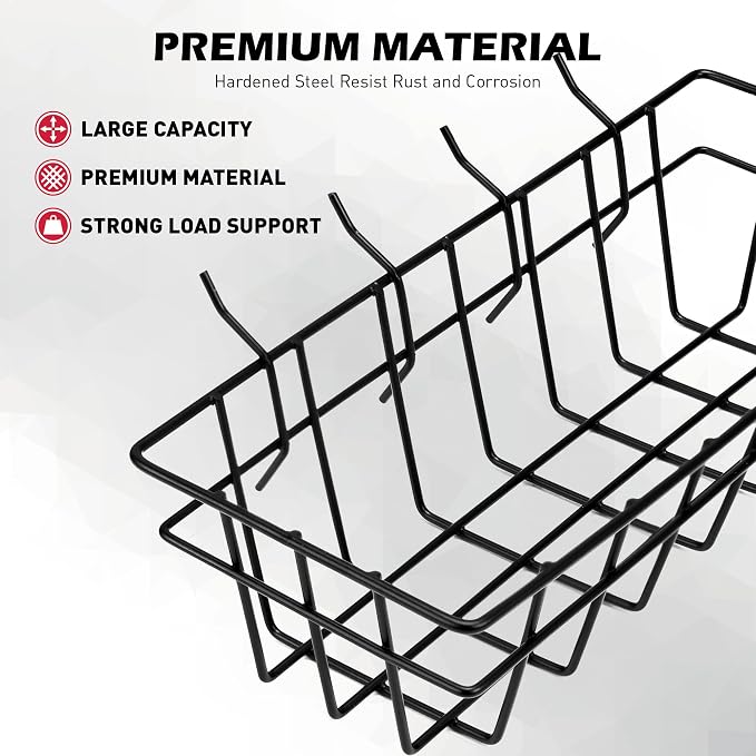5-Piece Pegboard Baskets Set - Image 3