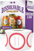 Canning Labels Dissolvable Stickers by MESS