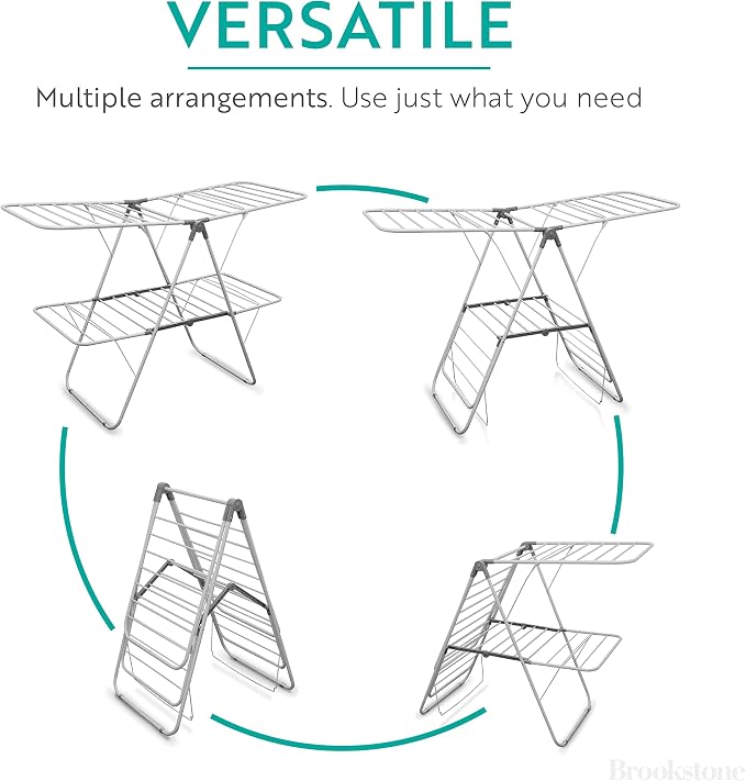 Brookstone 2 Tier Folding Rack - Image 5