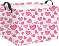 Rectangular Valentines Basket for Women Girls Storage Bin Organizer Box Shelf by TIBAOLOVER