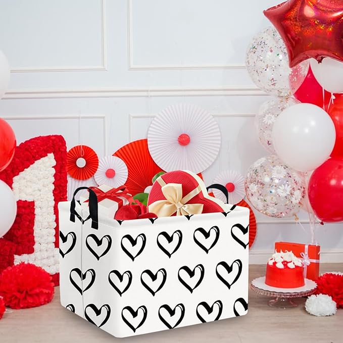 FXOLCSHE Valentines Day Gift Basket Empty, Baby Girl Baskets, Bins - Image 4