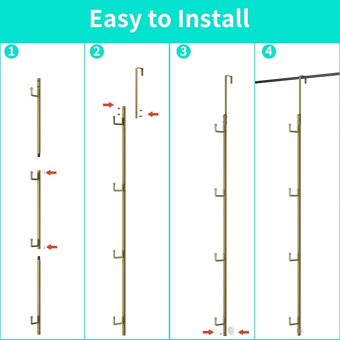 HapiRm Over Door Hat Rack - Image 7
