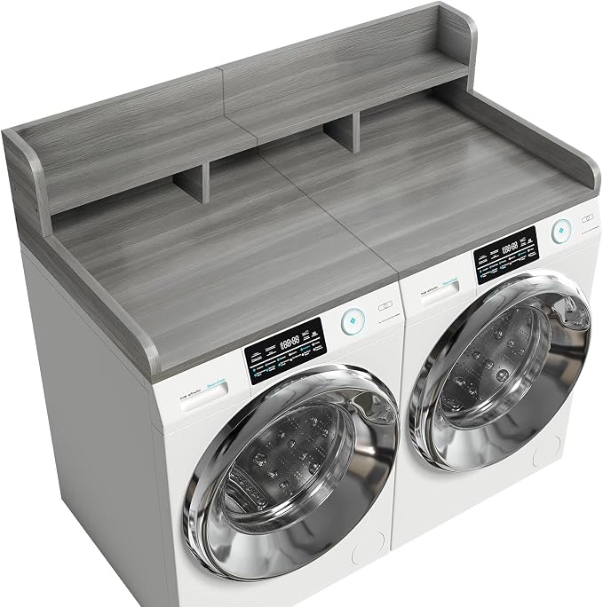 Washer Dryer Countertop with Non-Slip Pads&Edge Guard–Laundry Countertop Over - Image 5