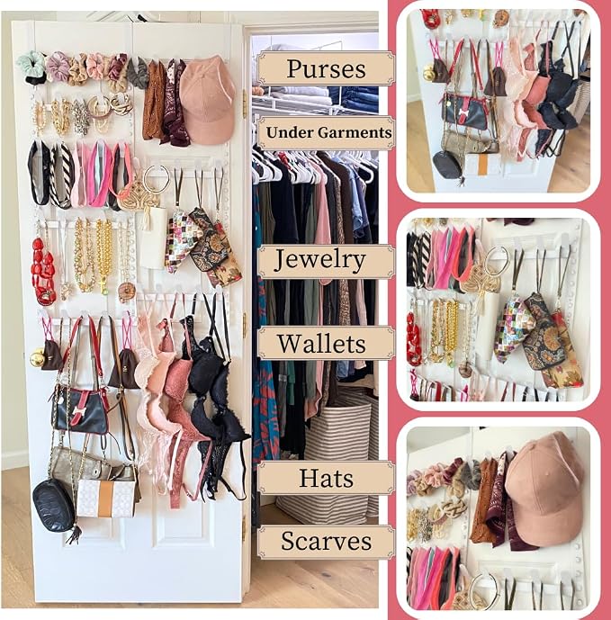 Evelots Rack for Purses, Hats - Image 3