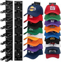 2 Pack Hat Organizer for Baseball Caps, Hat Rack for Wall Hold Up to 16 Hats by MCMUSICCOLOR
