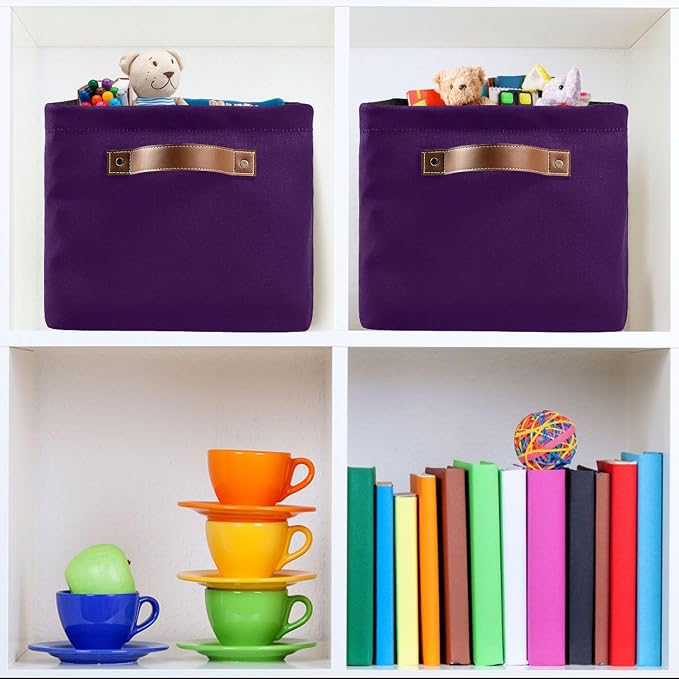 Wamika Happy Mardi Gras Purple Storage Basket - Image 7