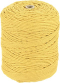 HARFINGTON Natural Macrame Cord 3mm x 328 Yards 4 Strand Twisted Cotton Macrame by HARFINGTON