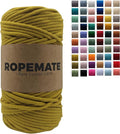 ROPEMATE 100% Cotton Braided Cord by ROPMEATE