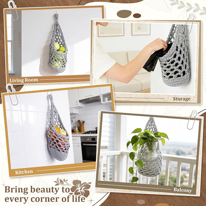 Macrame Wall Plant Hanger, Hanging Planter Basket Holder, Wall Planters - Image 6