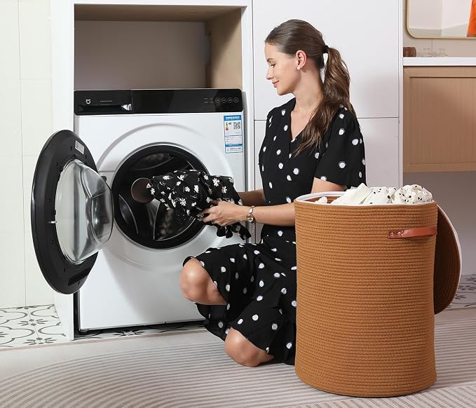 Extra Large Cotton Rope Storage Basket - Image 9