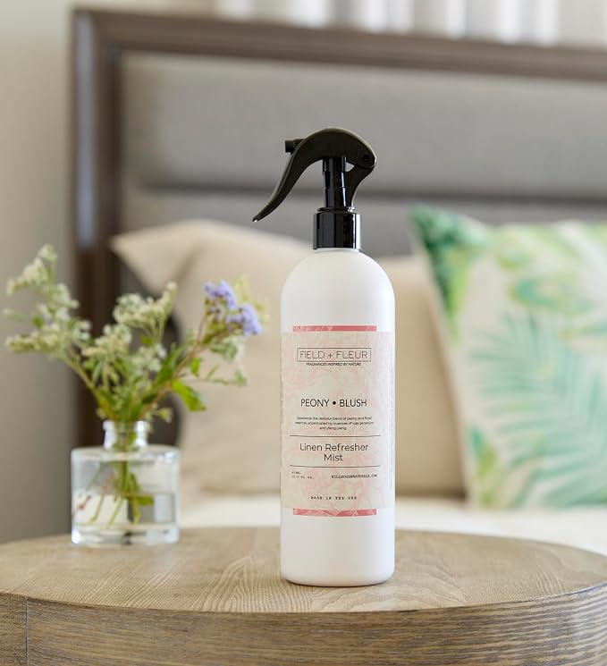 FIELD FLEUR Peony Blush Linen & Room Spray 15.5 oz - Image 2
