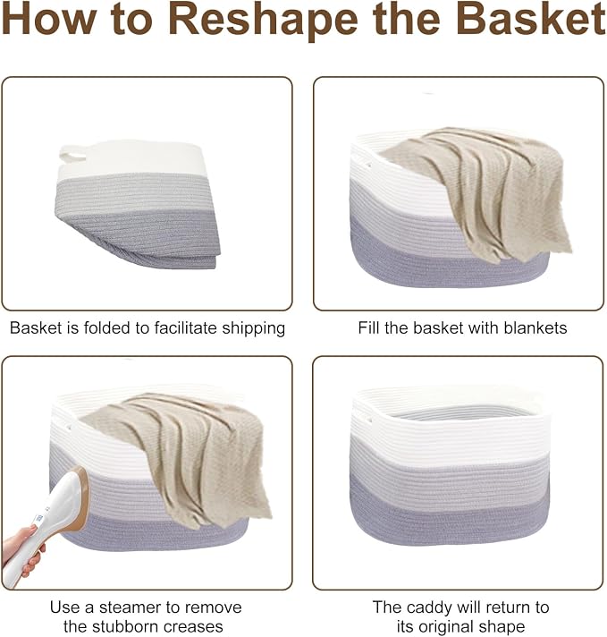 Laundry Basket with handle - Image 7
