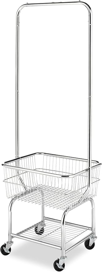 Whitmor Commercial Rolling Laundry Butler - Image 3