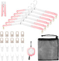 6 Pack Fodable Travel Hangers by Unknown