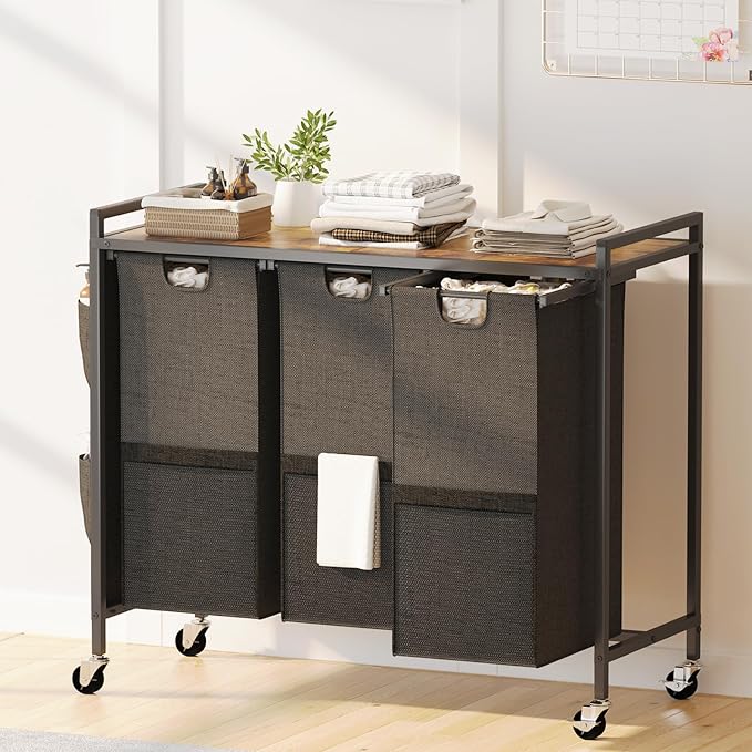 Laundry Hamper, Laundry Basket, Laundry Sorter by Huhote