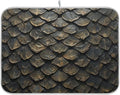 Attractive Kitchen Countertop Dish Drying Mat, Realistic Dragon Skin 18" x 24" by Unknown