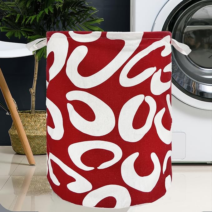Merdes 19.7’’ Waterproof Foldable Laundry Hamper, Dirty Clothes Laundry Basket - Image 3