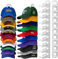 Hat Hook for Wall, 2 Pack Hat Organizer Hold up to 20 Hats, Hat Holder by Hatisan