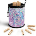 Clothespin Bag Holder Outside, Mermaid Scale Dolphin Multiple Hanging Methods by Unknown